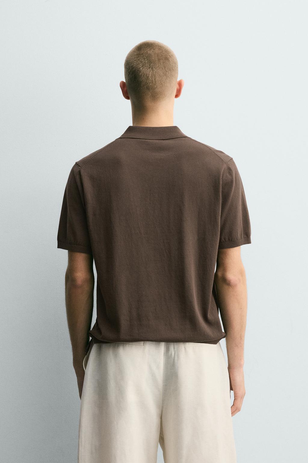 ТРИКОТАЖНОЕ ПОЛО RELAXED FIT
