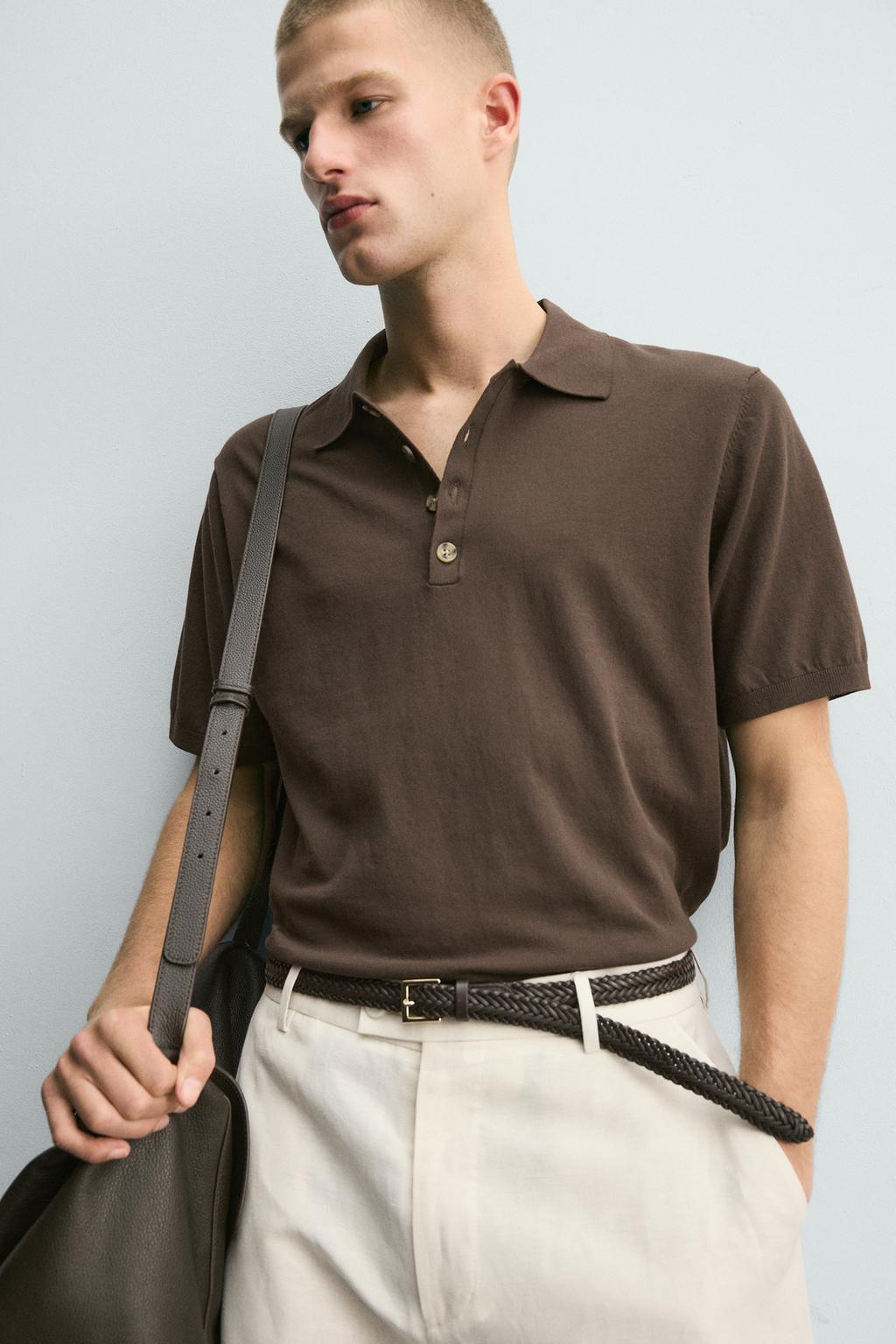 ТРИКОТАЖНОЕ ПОЛО RELAXED FIT