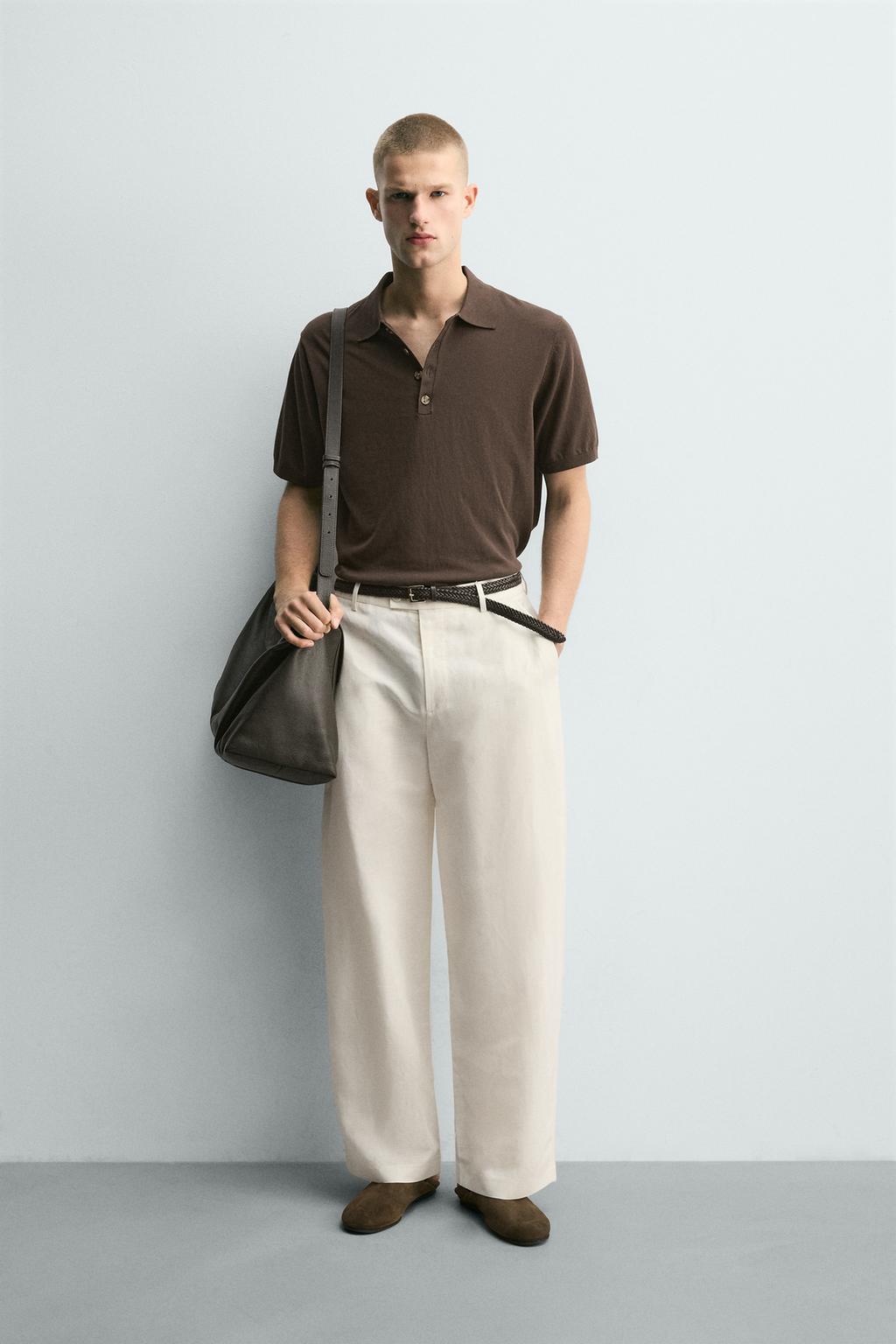 ТРИКОТАЖНОЕ ПОЛО RELAXED FIT