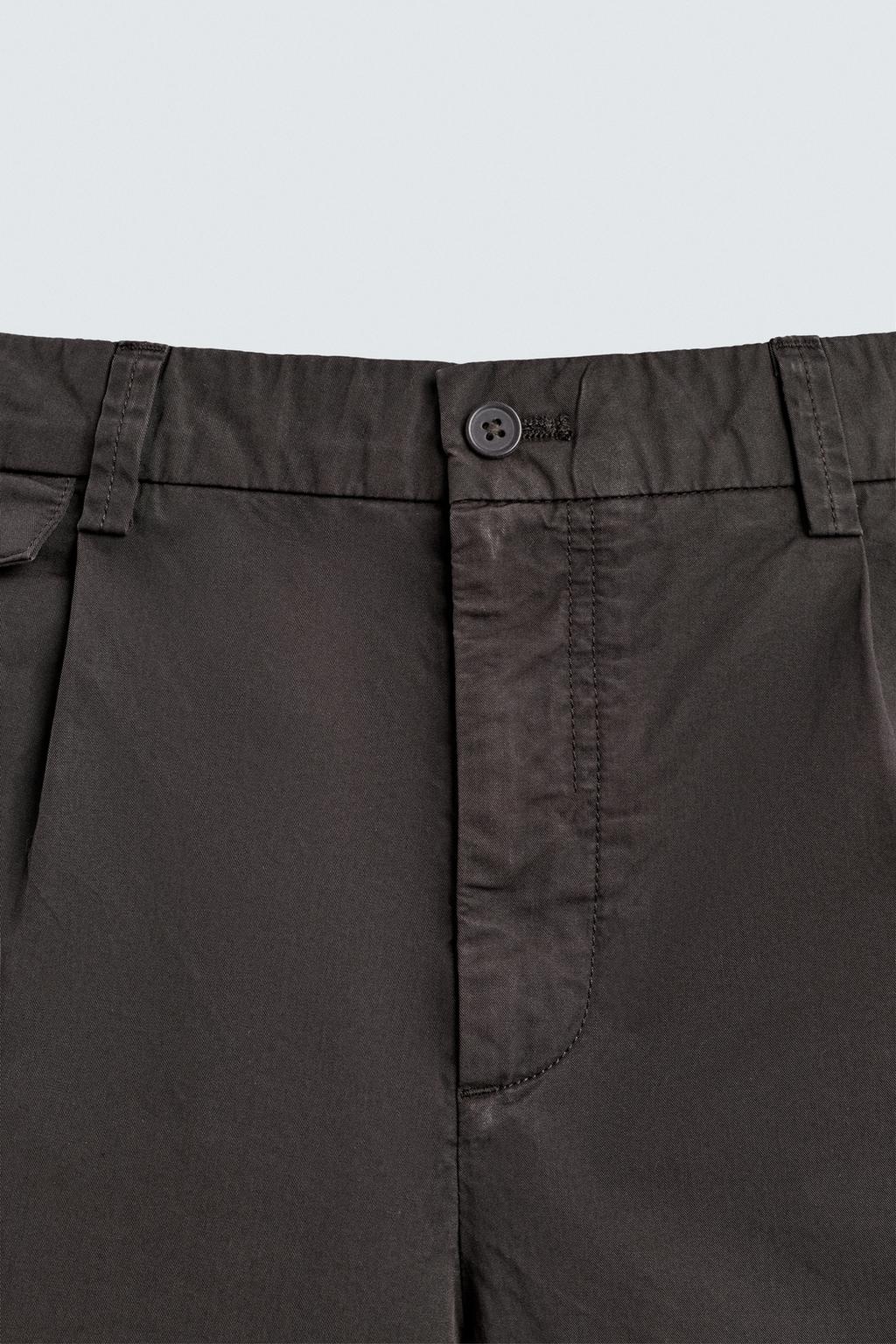 ШОРТЫ REGULAR FIT СО СКЛАДКАМИ
