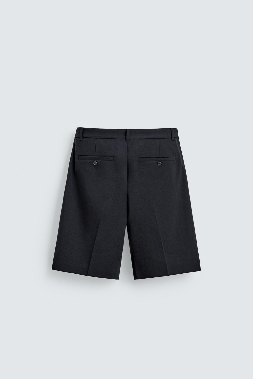 БЕРМУДЫ СО СКЛАДКАМИ RELAXED FIT