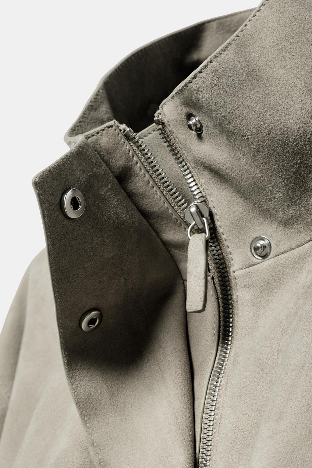 КУРТКА ИЗ ЗАМШИ — ZW COLLECTION LIMITED EDITION