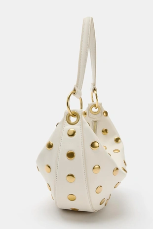 white | 6094/810/850 - Zara Сумка с заклепками
