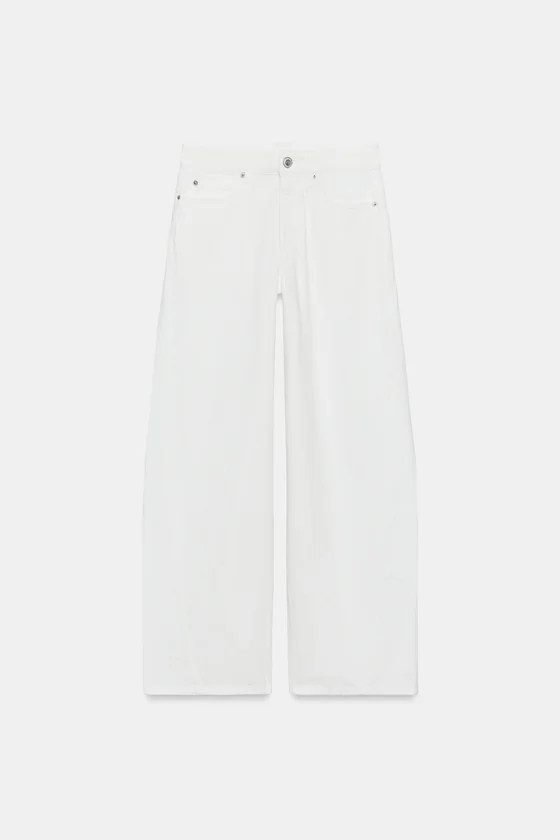 ДЖИНСЫ коллекция Zara «ZW» LOOSE  СО СРЕДНЕЙ ПОСАДКОЙ