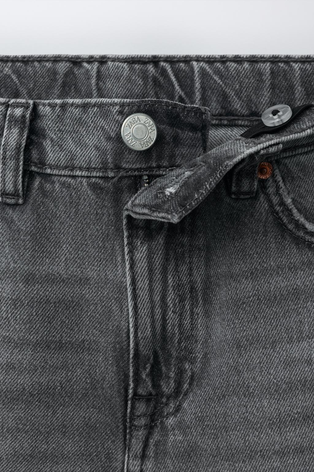 ДЖИНСОВЫЕ ШОРТЫ WIDE FIT С РАЗРЕЗАМИ