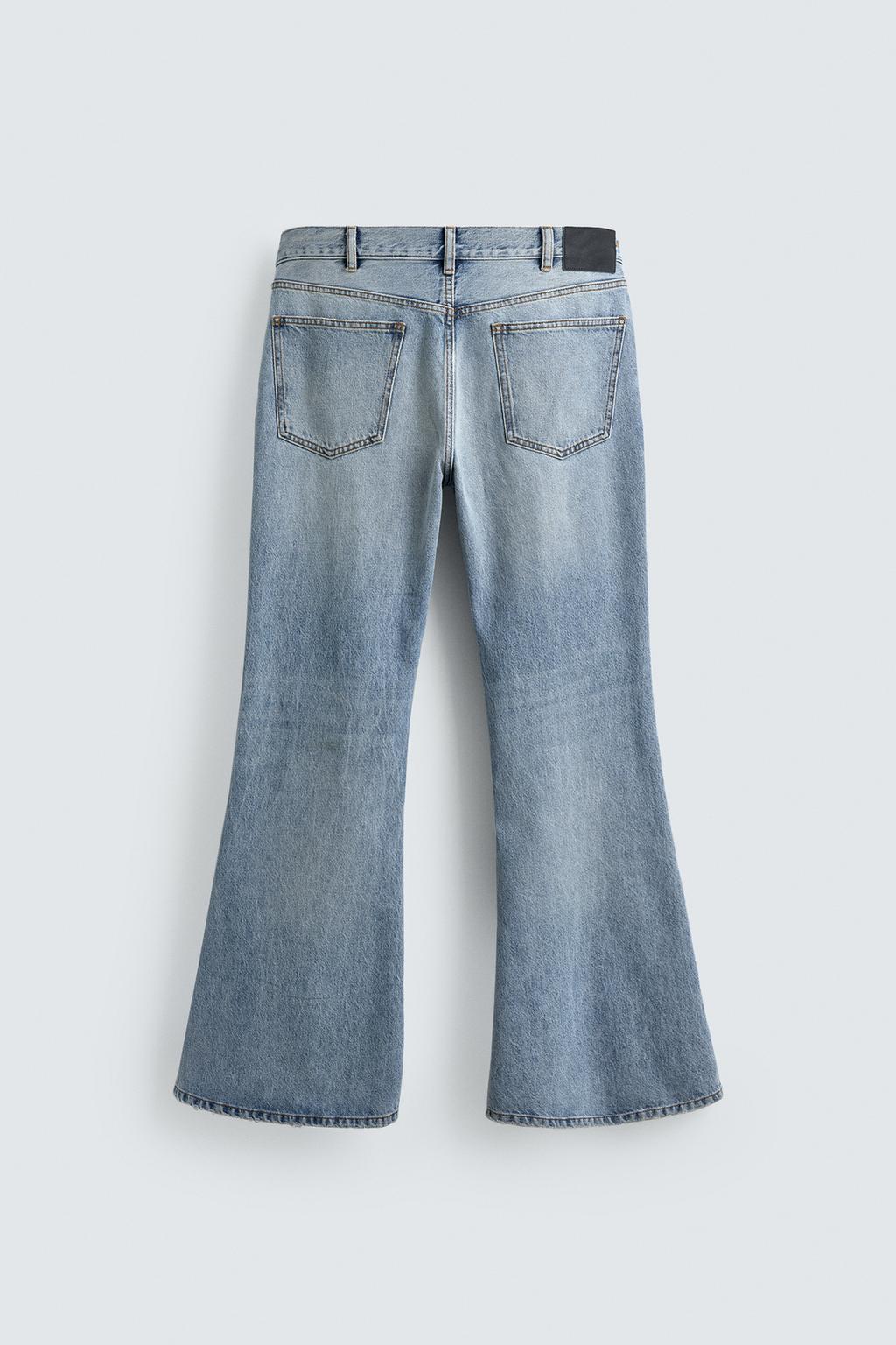ДЖИНСЫ FLARE FIT С РАЗРЕЗАМИ