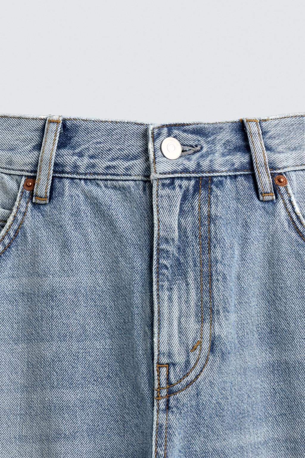 ДЖИНСЫ FLARE FIT С РАЗРЕЗАМИ