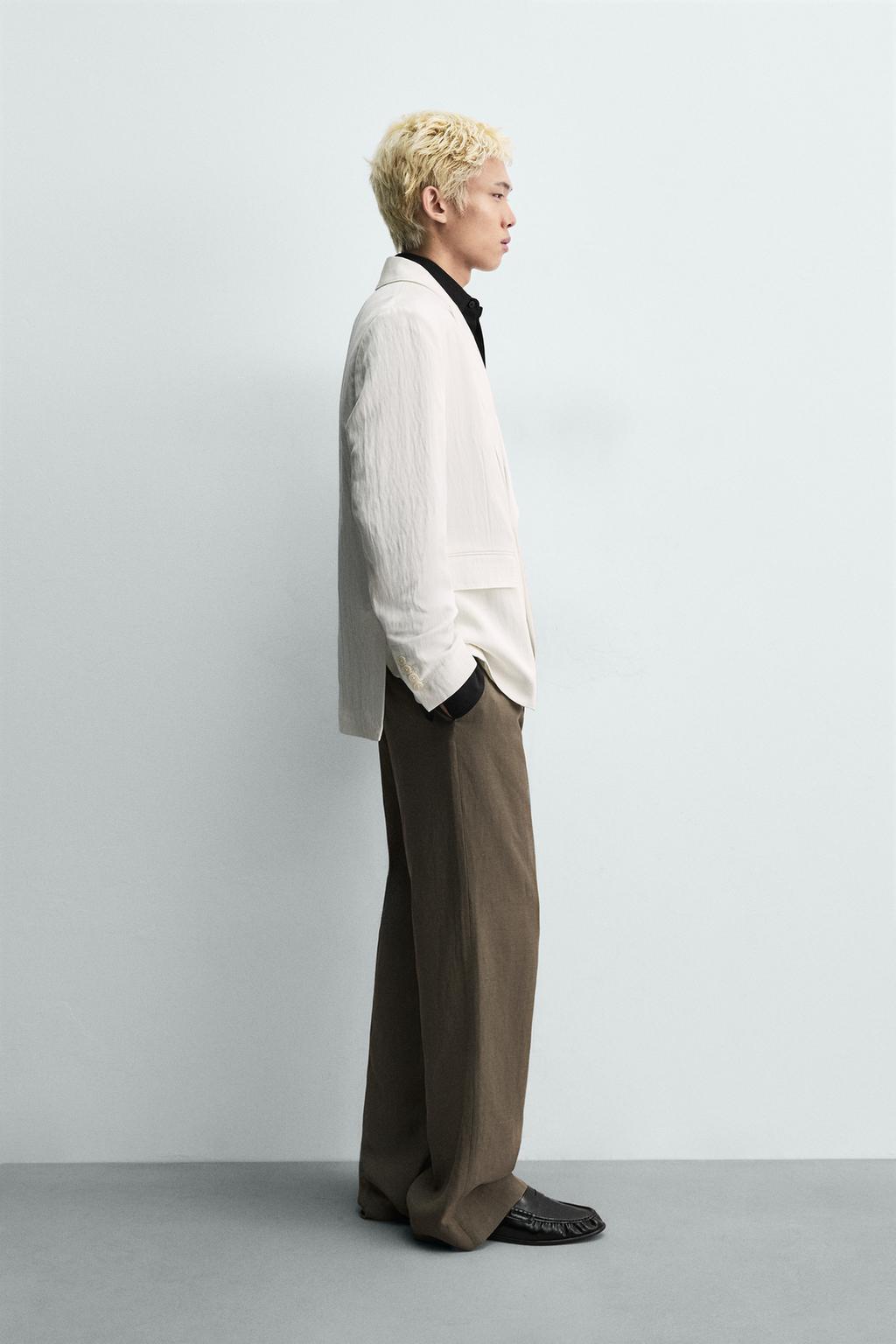 БЛЕЙЗЕР RELAXED FIT ИЗ ЛИОЦЕЛЛА И ВИСКОЗЫ