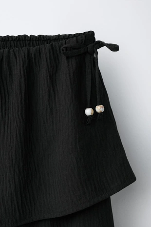 Black | 1165/599/800 - Zara Брюки  с юбкой