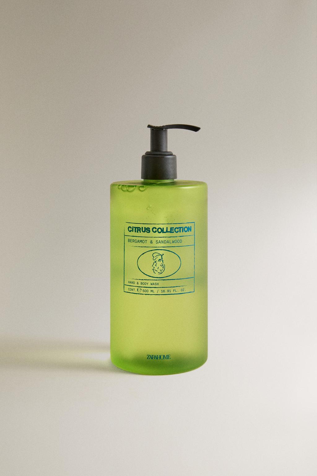 (500 мл) жидкое мыло для рук и тела bergamot & sandalwood