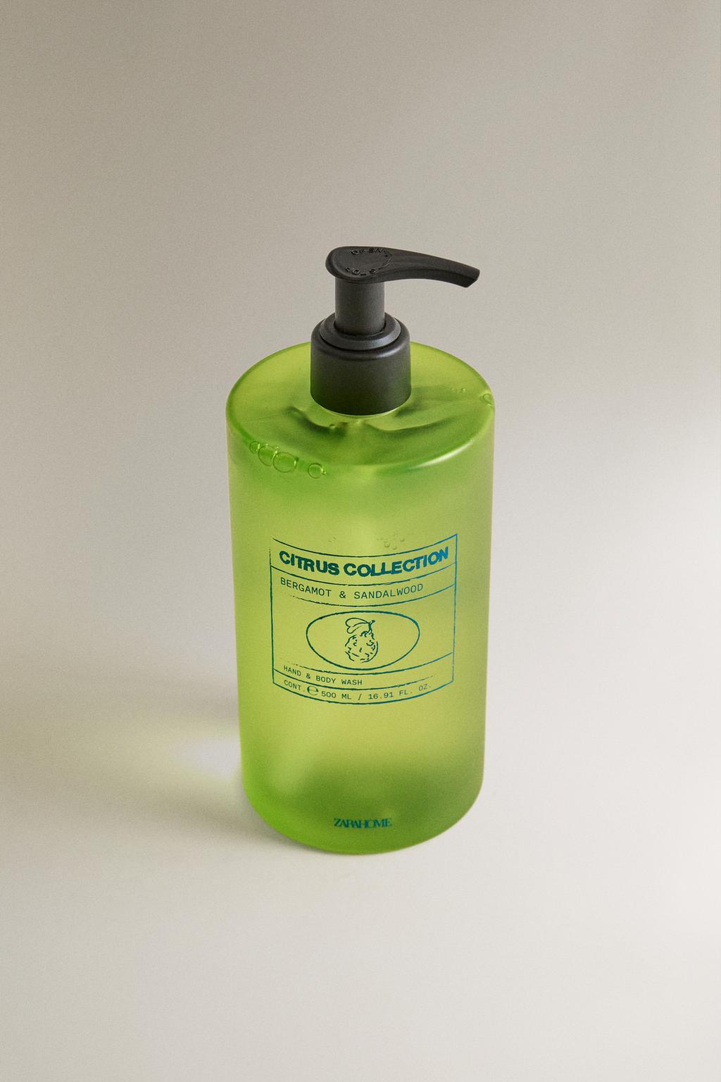 (500 мл) жидкое мыло для рук и тела bergamot & sandalwood