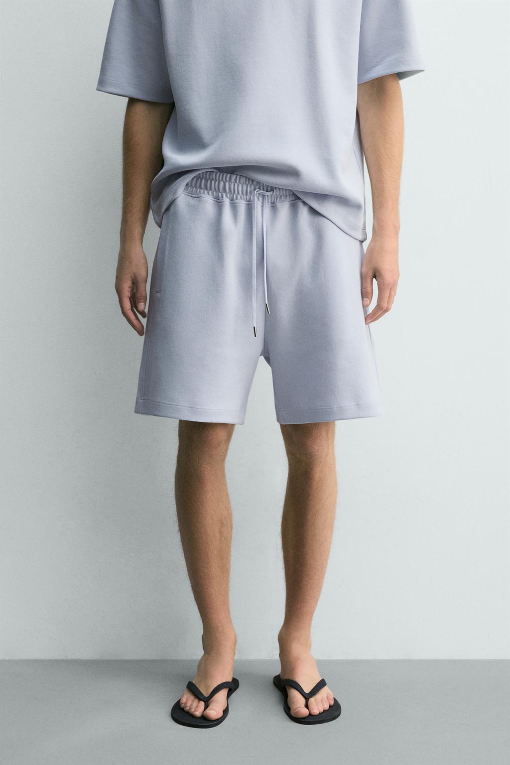 ШОРТЫ-ДЖОГГЕРЫ RELAXED FIT ИЗ ТКАНИ ИНТЕРЛОК