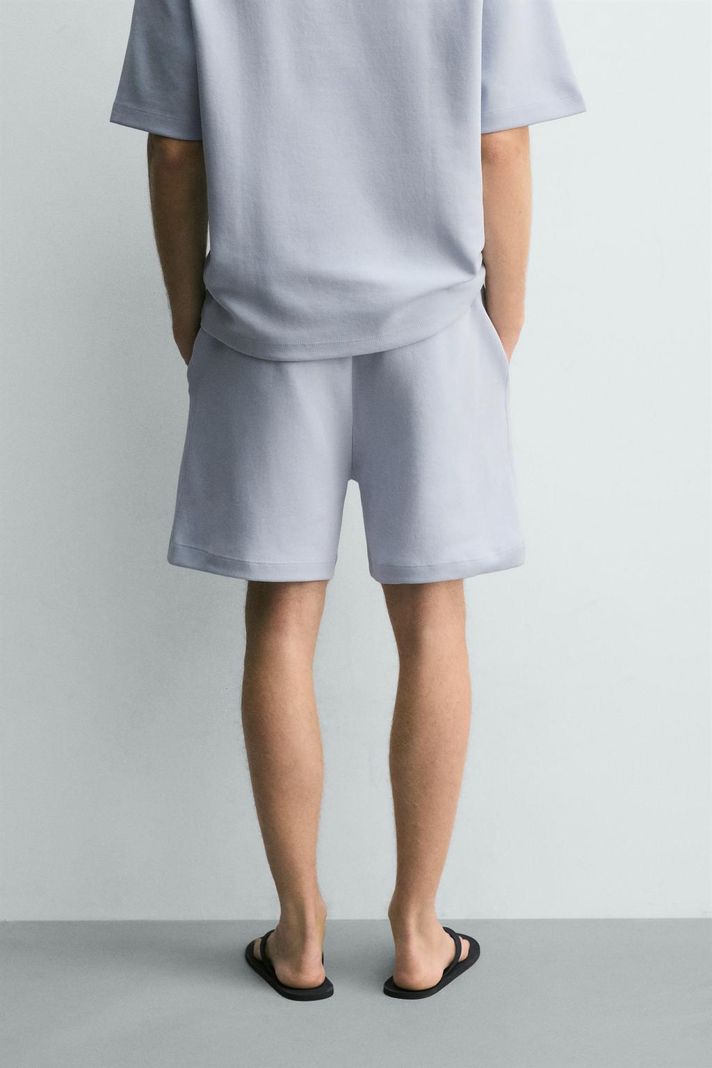 ШОРТЫ-ДЖОГГЕРЫ RELAXED FIT ИЗ ТКАНИ ИНТЕРЛОК