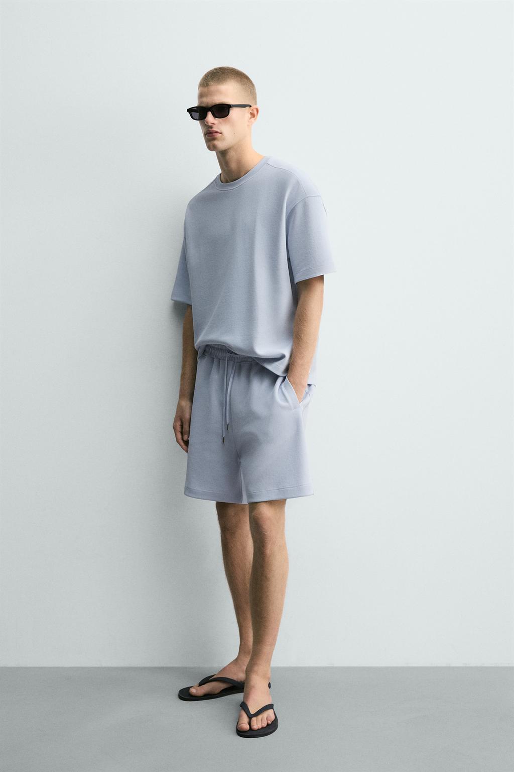 ШОРТЫ-ДЖОГГЕРЫ RELAXED FIT ИЗ ТКАНИ ИНТЕРЛОК