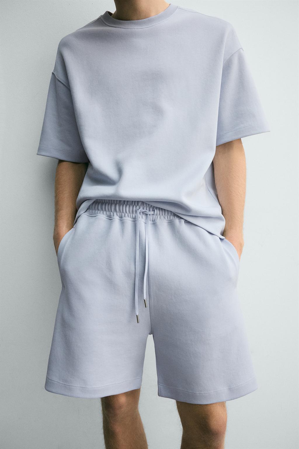 ШОРТЫ-ДЖОГГЕРЫ RELAXED FIT ИЗ ТКАНИ ИНТЕРЛОК