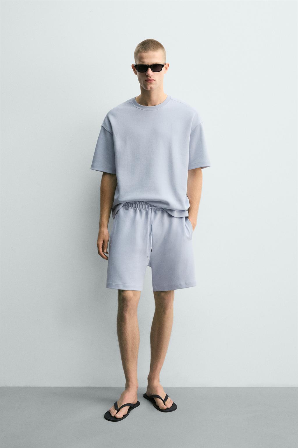 ШОРТЫ-ДЖОГГЕРЫ RELAXED FIT ИЗ ТКАНИ ИНТЕРЛОК