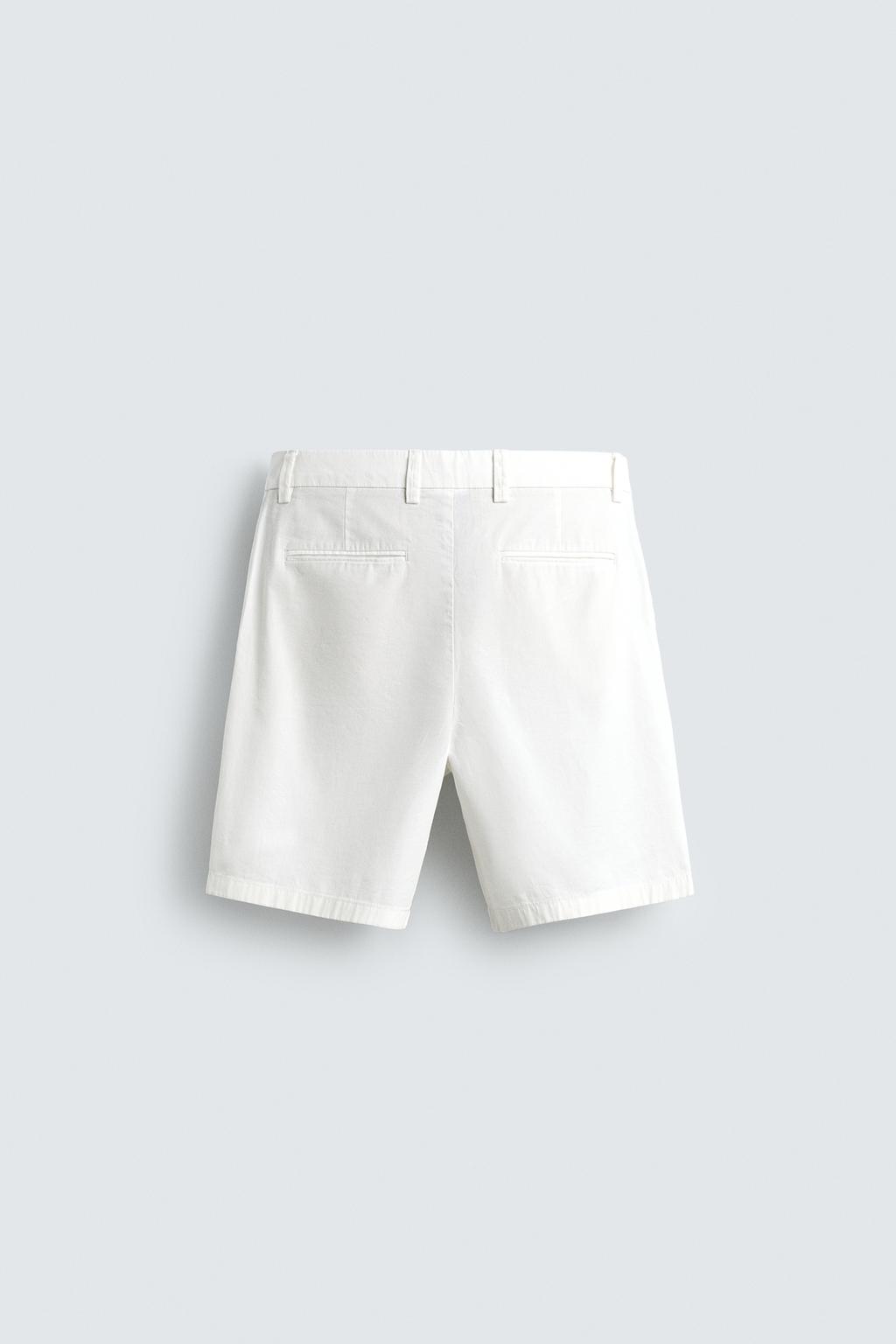 ШОРТЫ REGULAR FIT СО СКЛАДКАМИ