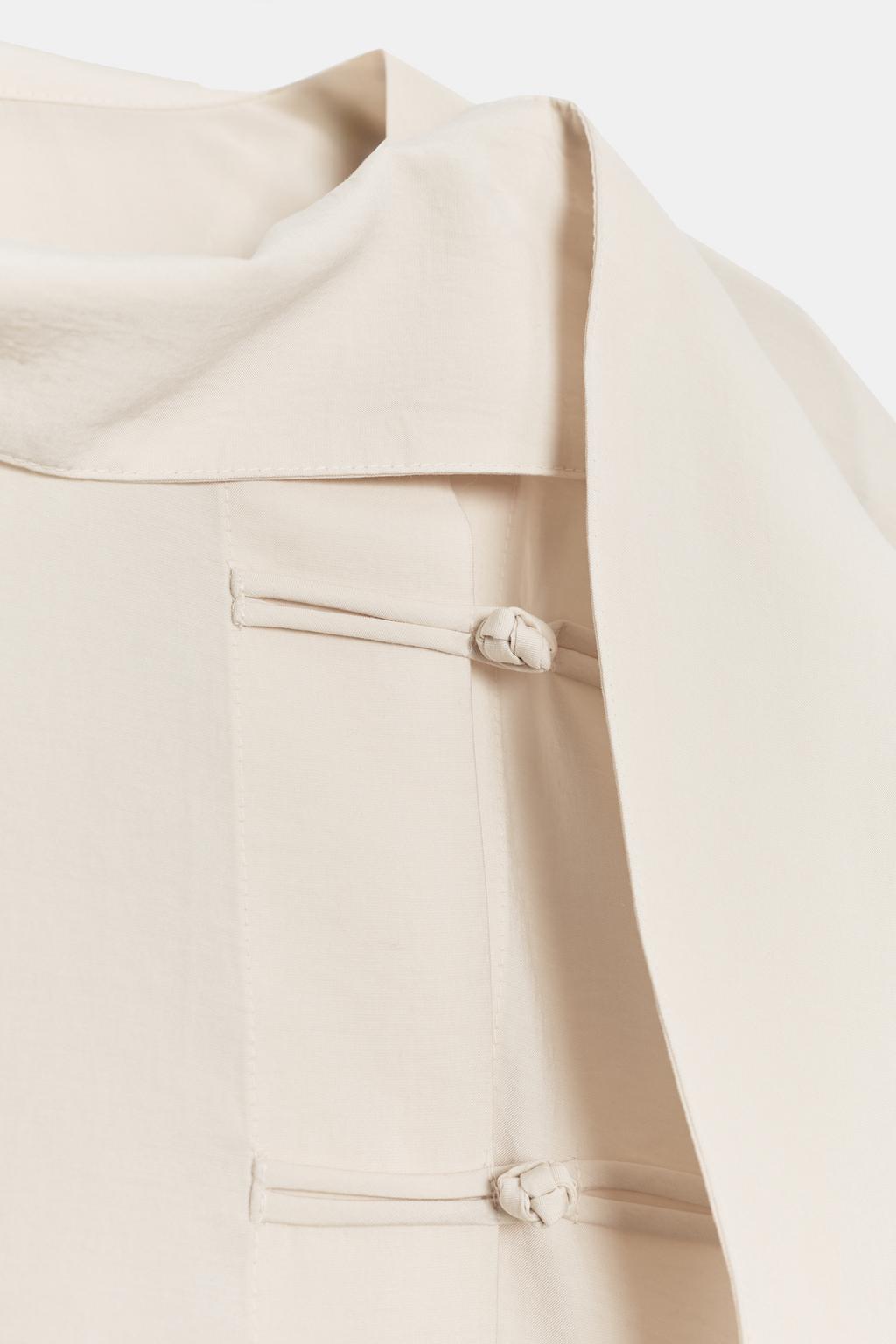 СВОБОДНАЯ БЛУЗА С ЗАСТЕЖКАМИ — ZW COLLECTION