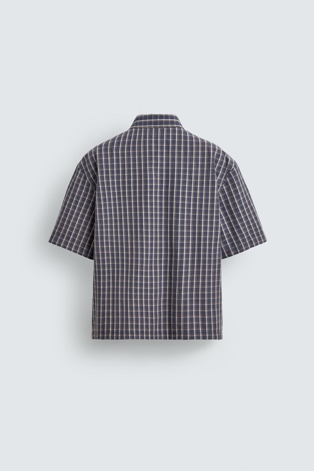 РУБАШКА RELAXED FIT В КЛЕТКУ
