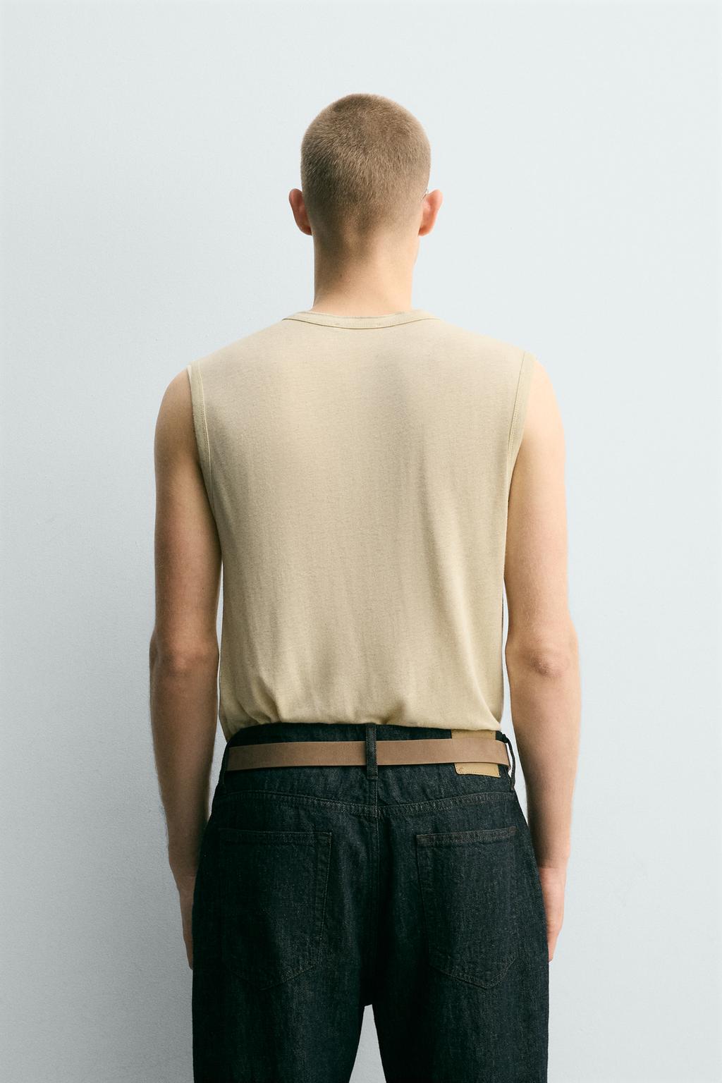ТОП RELAXED FIT ИЗ ВИСКОЗЫ И ЛЬНА