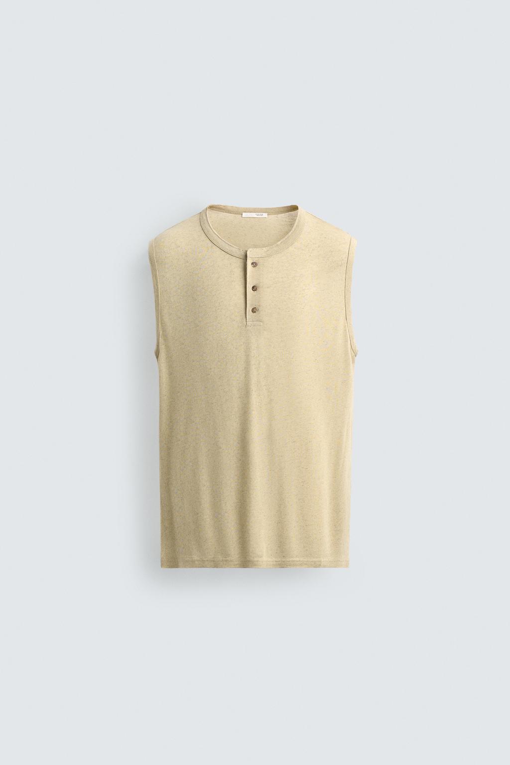 ТОП RELAXED FIT ИЗ ВИСКОЗЫ И ЛЬНА