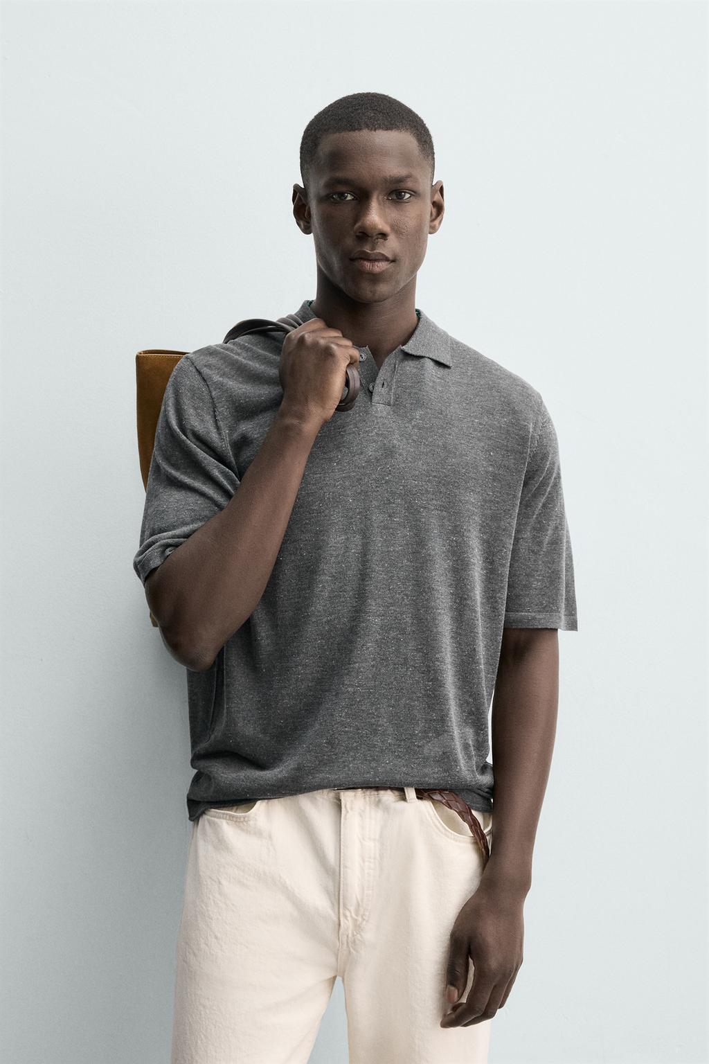 ТРИКОТАЖНОЕ ПОЛО RELAXED FIT