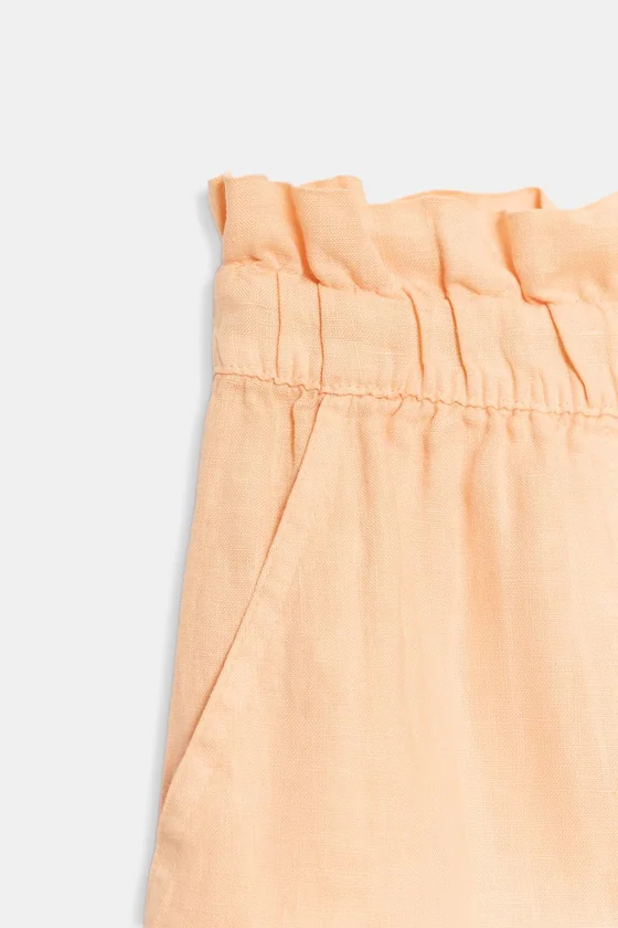 ЛЬНЯНЫЕ ШОРТЫ — коллекция Zara «ZW»
