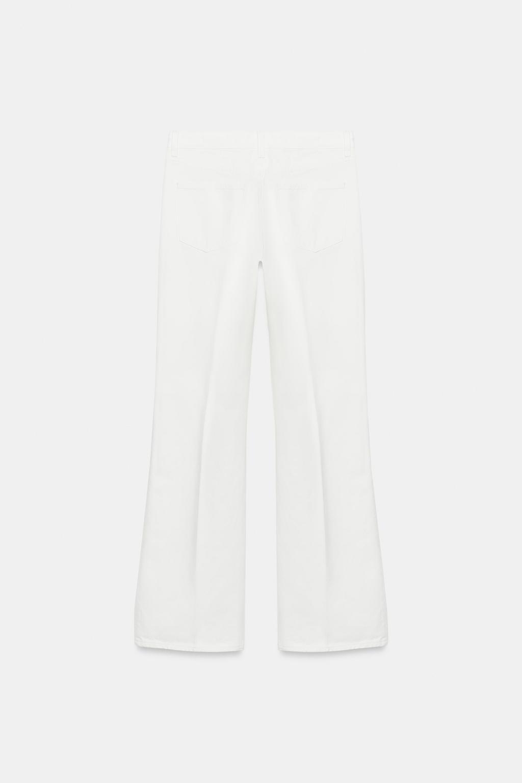ДЖИНСЫ FLARE С ВЫСОКОЙ ПОСАДКОЙ — ZW COLLECTION