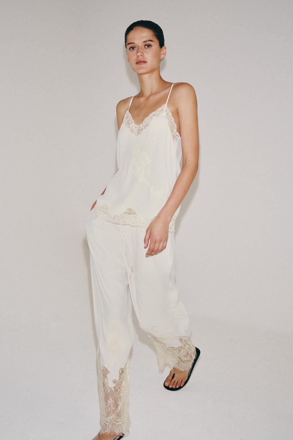 ТОП В БЕЛЬЕВОМ СТИЛЕ С КРУЖЕВОМ — ZW COLLECTION