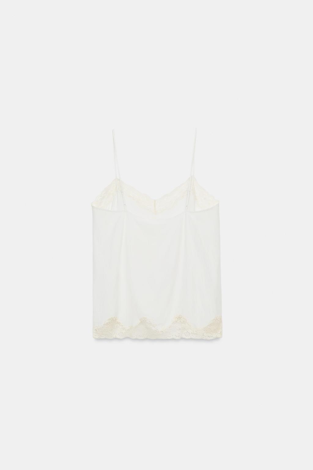 ТОП В БЕЛЬЕВОМ СТИЛЕ С КРУЖЕВОМ — ZW COLLECTION