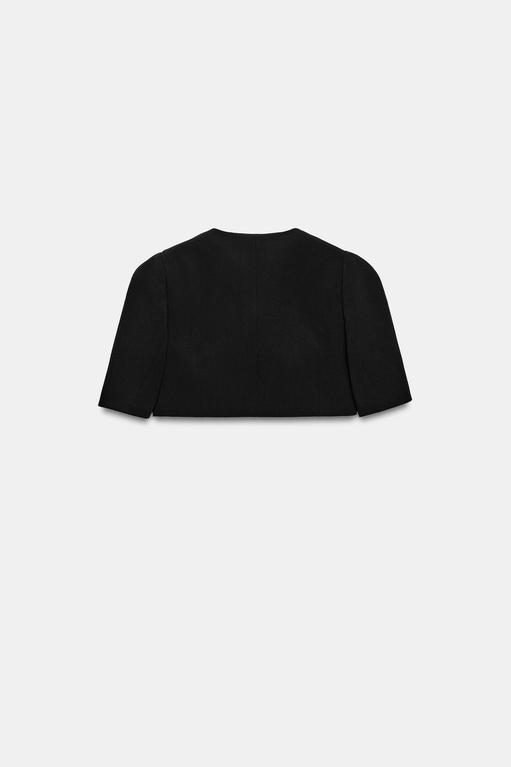 УКОРОЧЕННЫЙ БЛЕЙЗЕР — ZW COLLECTION