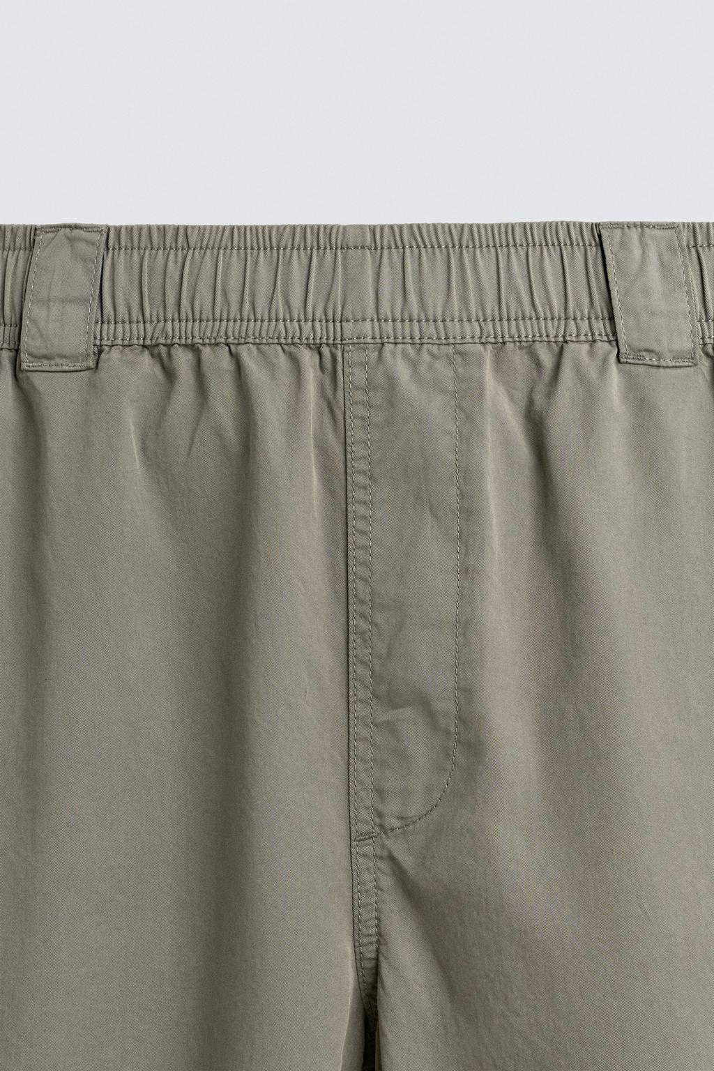 ХЛОПКОВЫЕ БРЮКИ RELAXED FIT