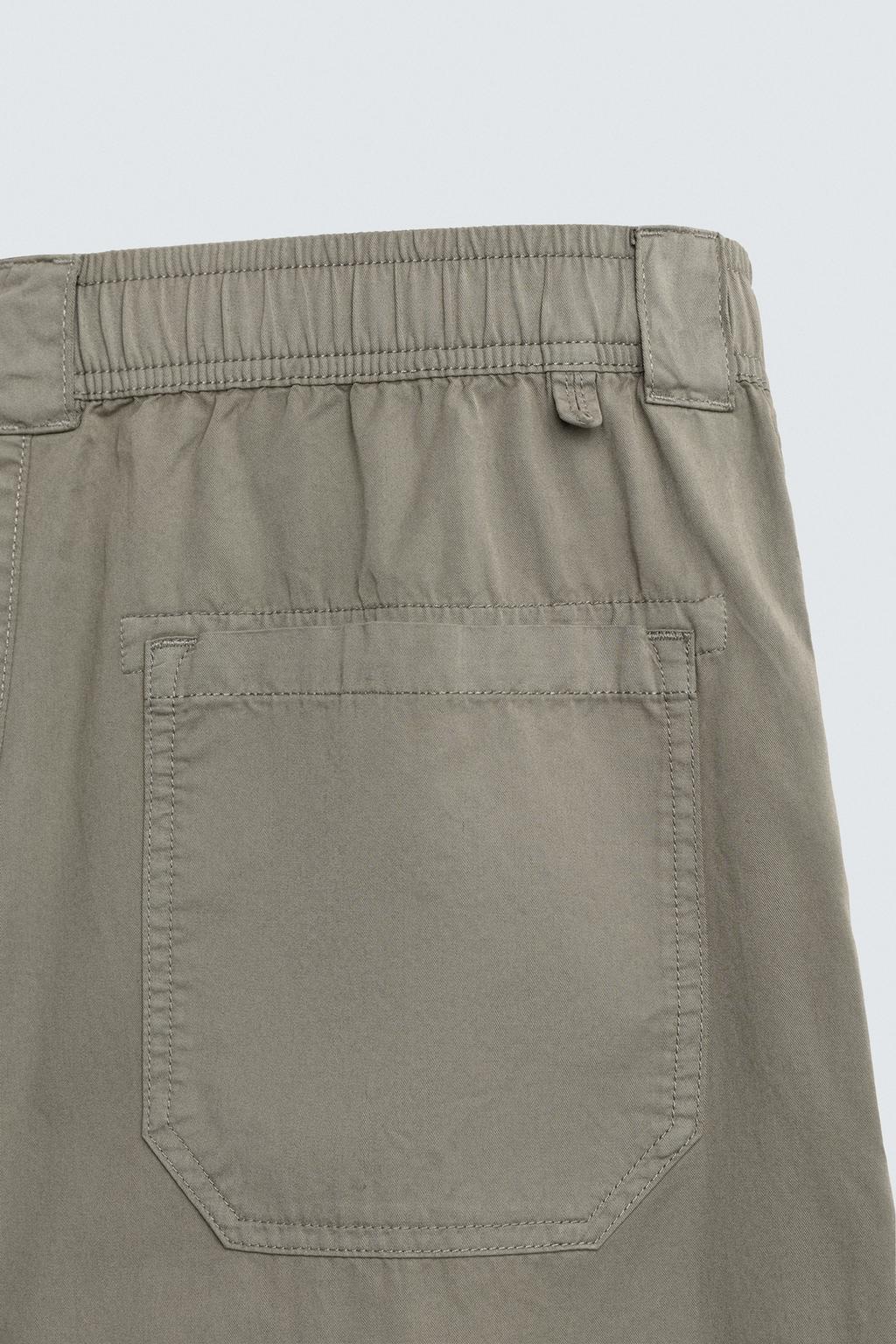 ХЛОПКОВЫЕ БРЮКИ RELAXED FIT