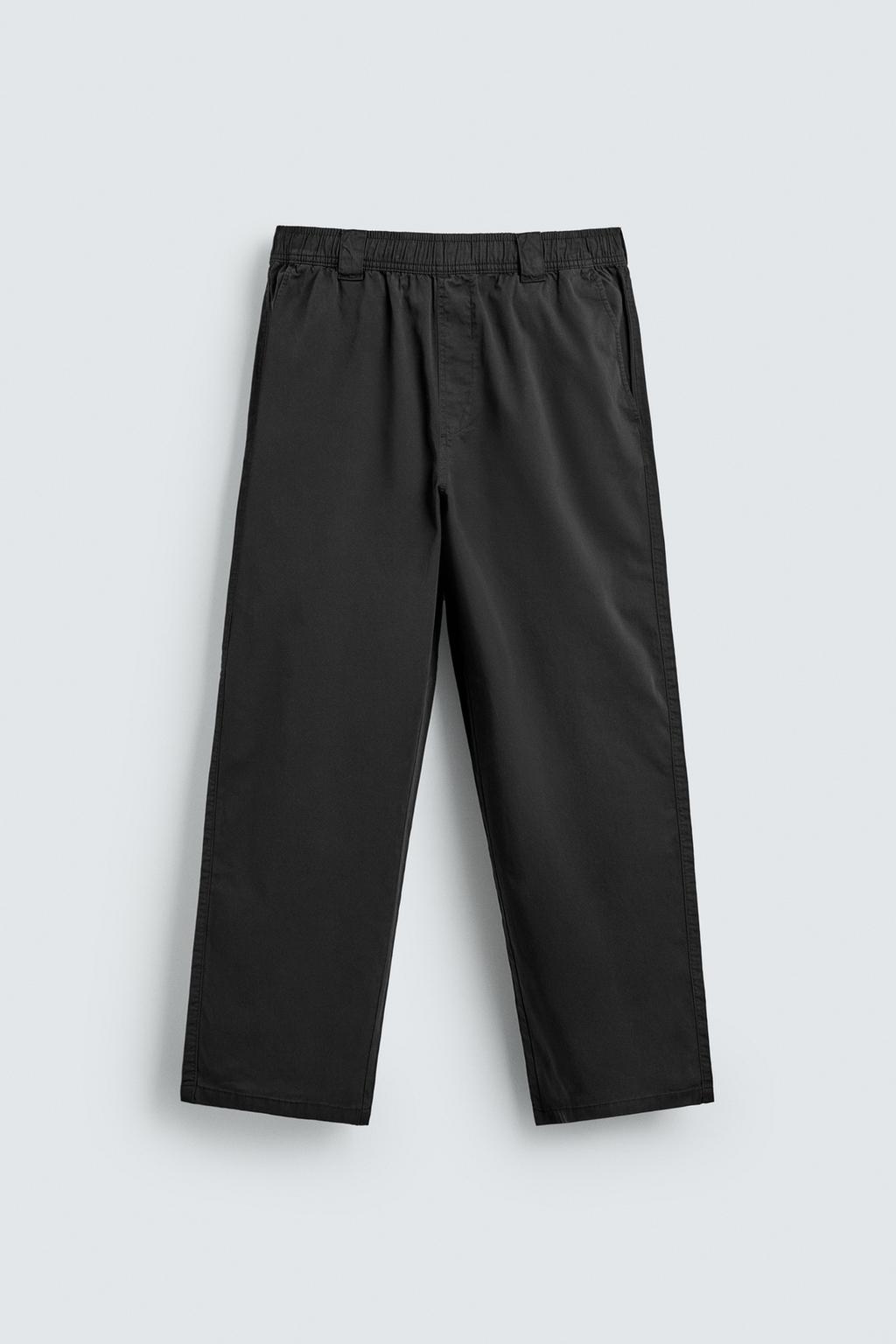 ХЛОПКОВЫЕ БРЮКИ RELAXED FIT