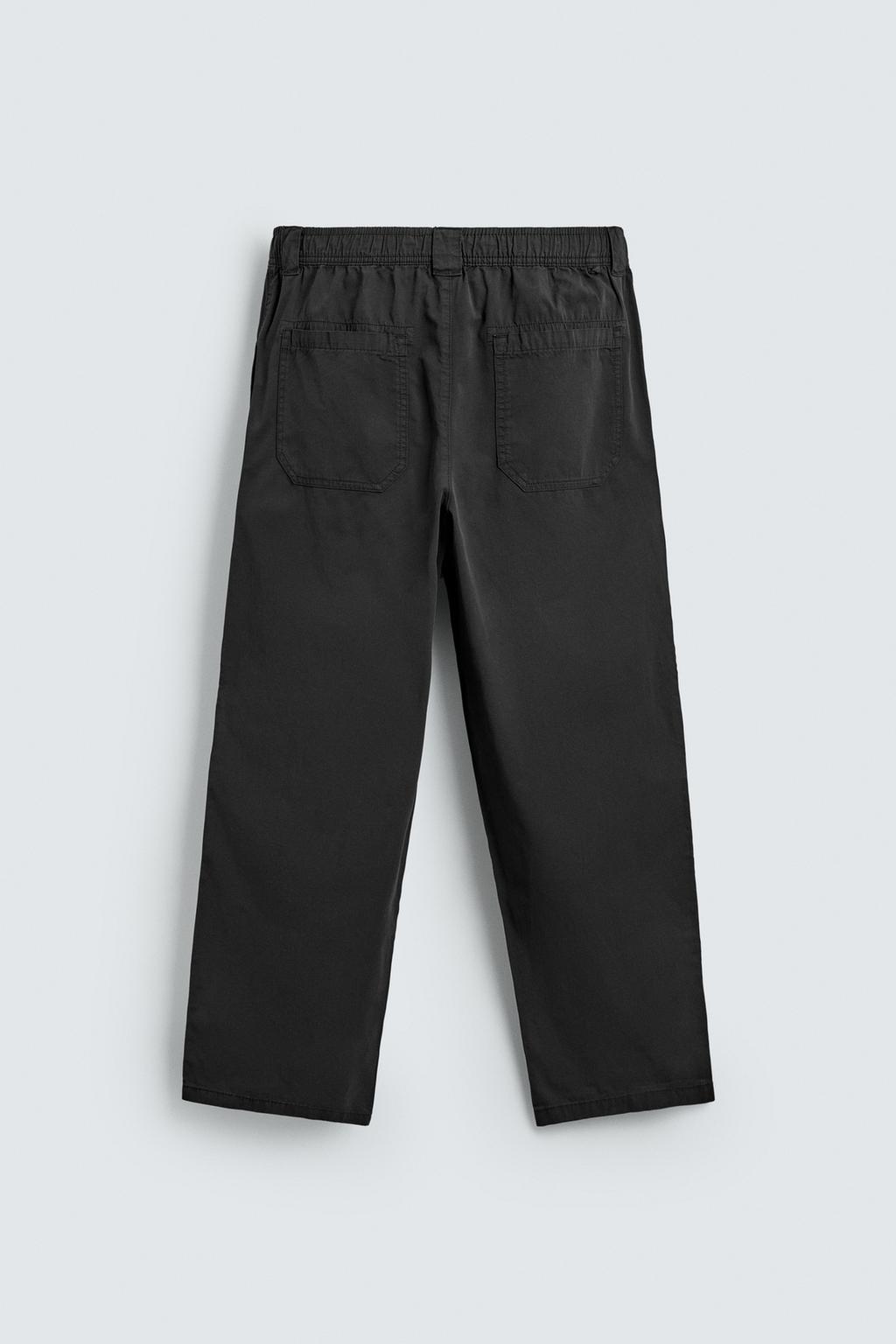 ХЛОПКОВЫЕ БРЮКИ RELAXED FIT
