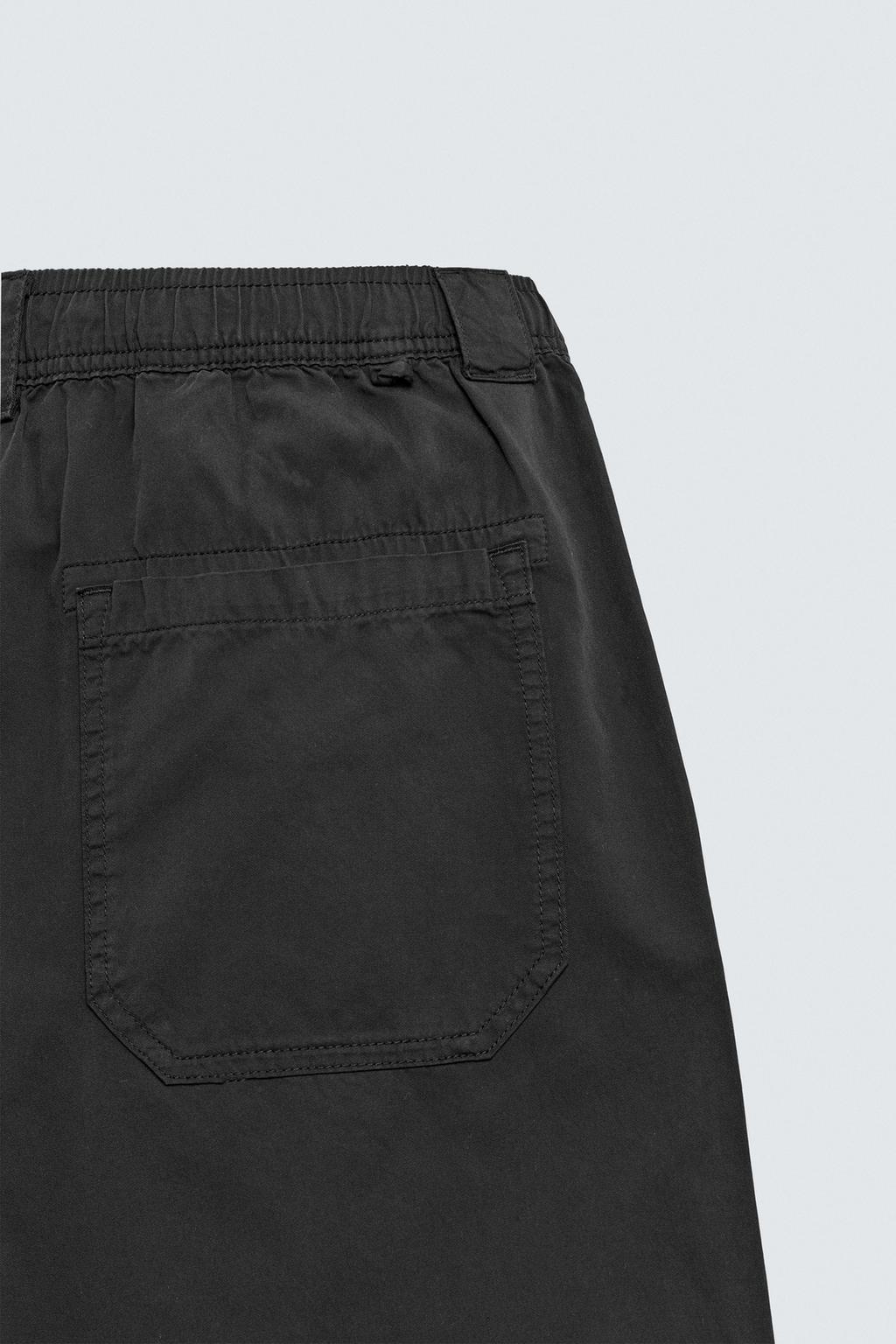 ХЛОПКОВЫЕ БРЮКИ RELAXED FIT