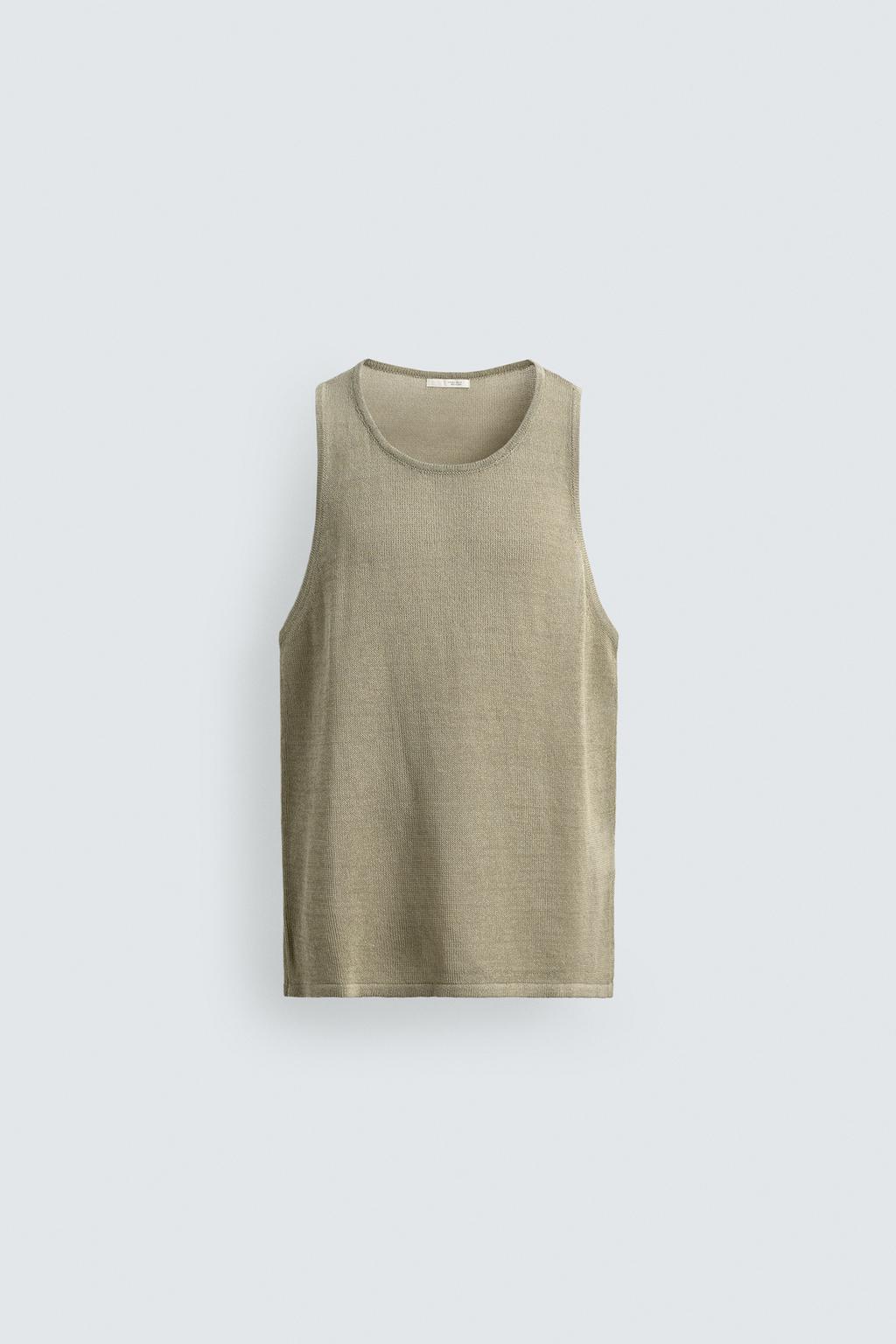 ТРИКОТАЖНЫЙ ТОП RELAXED FIT