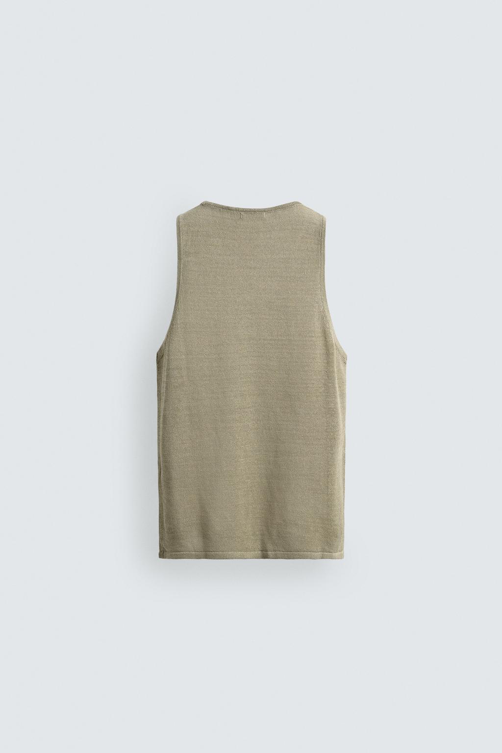 ТРИКОТАЖНЫЙ ТОП RELAXED FIT