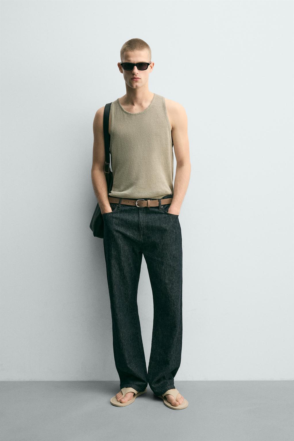 ТРИКОТАЖНЫЙ ТОП RELAXED FIT