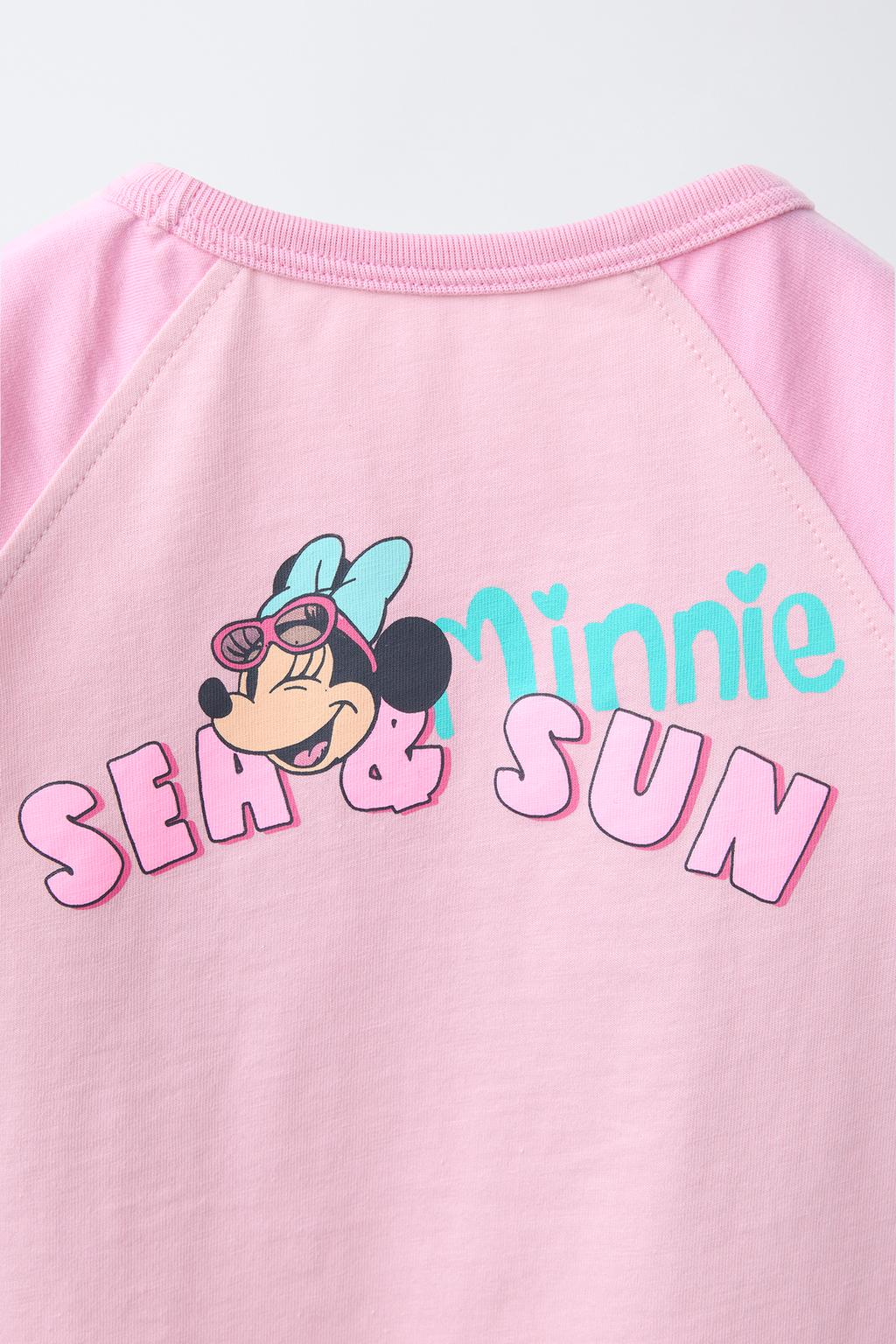 ФУТБОЛКА С РУКАВАМИ РЕГЛАН MINNIE MOUSE © DISNEY