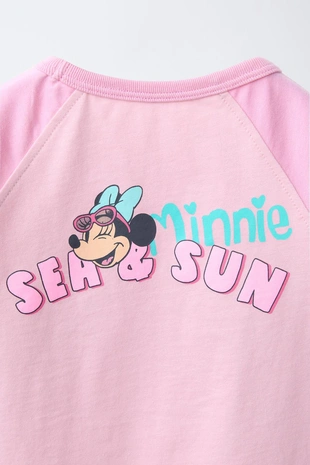 Футболка с рукавами реглан Minnie Mouse © Disney- Заказать в России