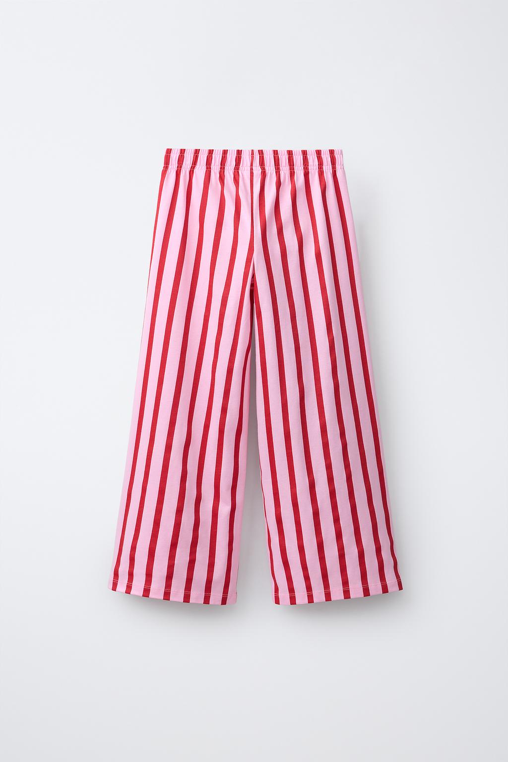 БРЮКИ WIDE LEG В ПОЛОСКУ