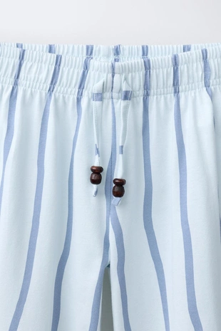 Брюки Wide Leg в полоску