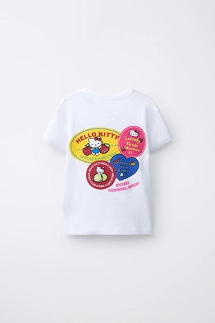 Футболка стикеры Hello Kitty ©- Заказать в России