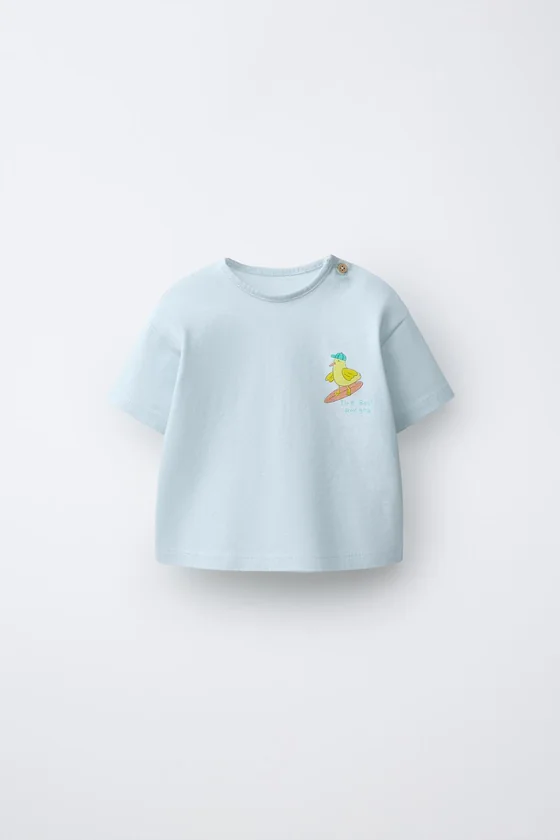 ФУТБОЛКА С ПРИНТОМ СЕРФИНГИСТОВ-ЖИВОТНЫХ