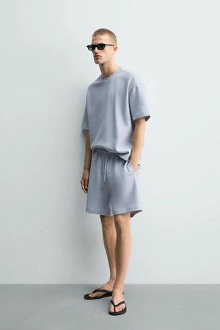 Толстовка Relaxed Fit из интерлока- Заказать в России