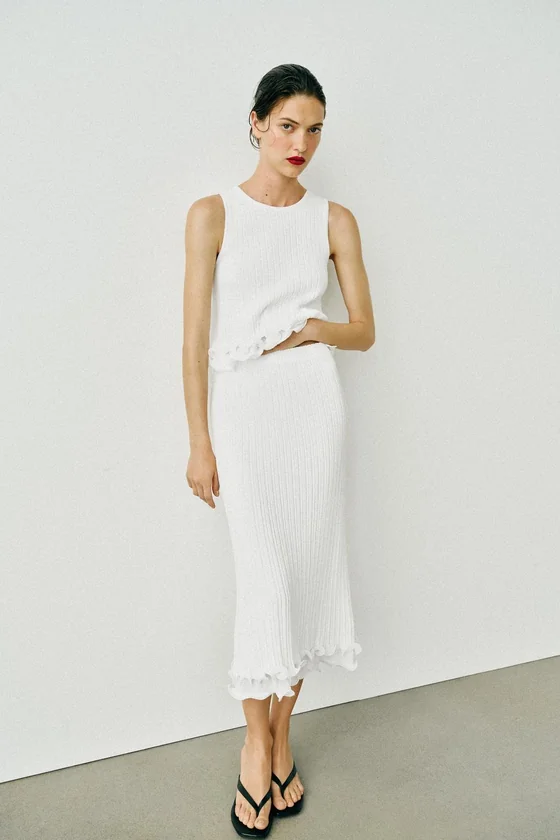 ДВУХСЛОЙНЫЙ ТРИКОТАЖНЫЙ ТОП
