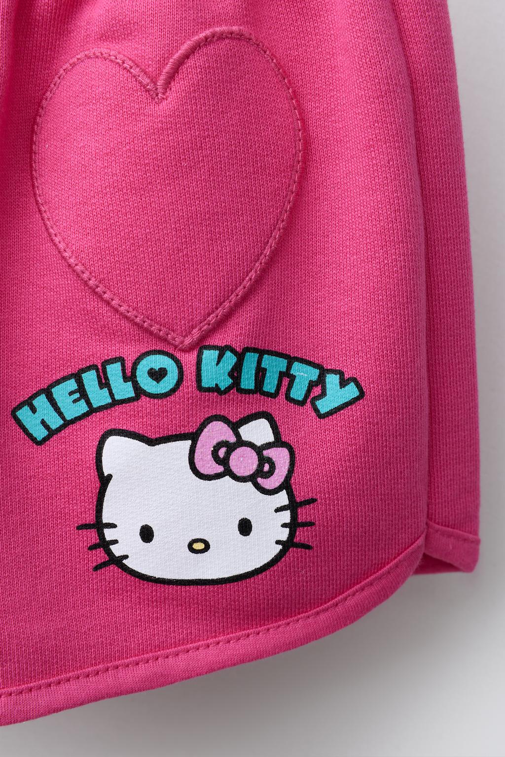 ШОРТЫ С КАРМАНАМИ-СЕРДЕЧКАМИ HELLO KITTY © SANRIO