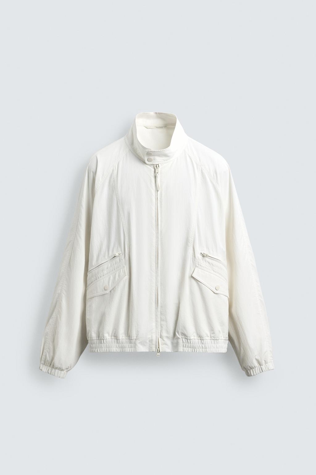 КУРТКА RELAXED FIT ИЗ ВЫСОКОТЕХНОЛОГИЧНОЙ ТКАНИ