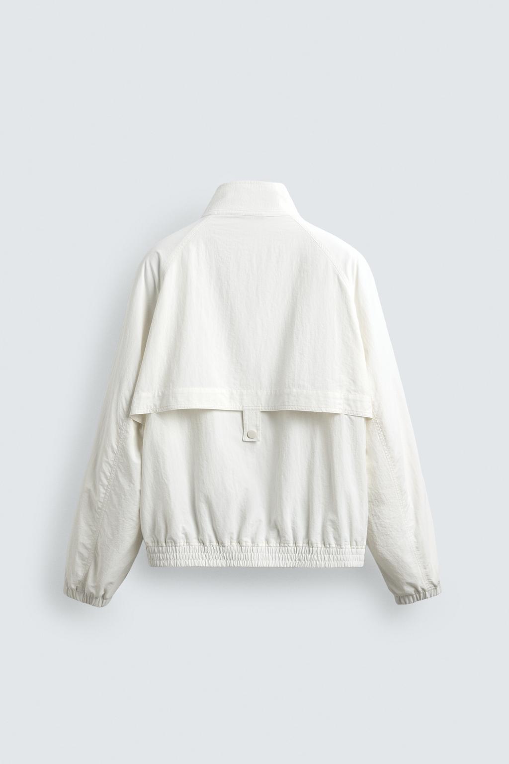 КУРТКА RELAXED FIT ИЗ ВЫСОКОТЕХНОЛОГИЧНОЙ ТКАНИ